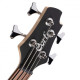 Cort ACTION Bass PLUS 4 Bass Guitar Transparent Red