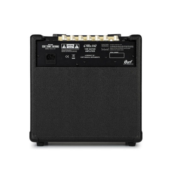 Cort CM15R BK Amplifier Black 15w