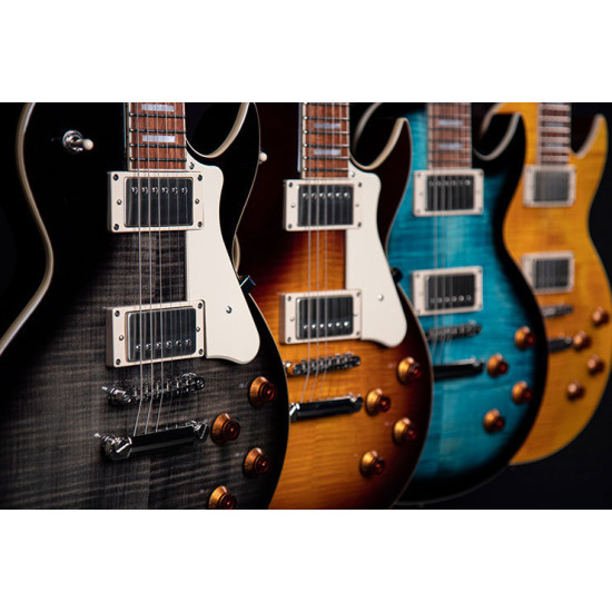 Cort CR250 Electric Guitar Trans Black