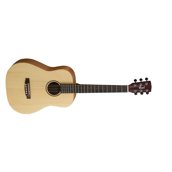 Cort Earth MINI OP Dreadnought Guitar Open Pore w/Bag