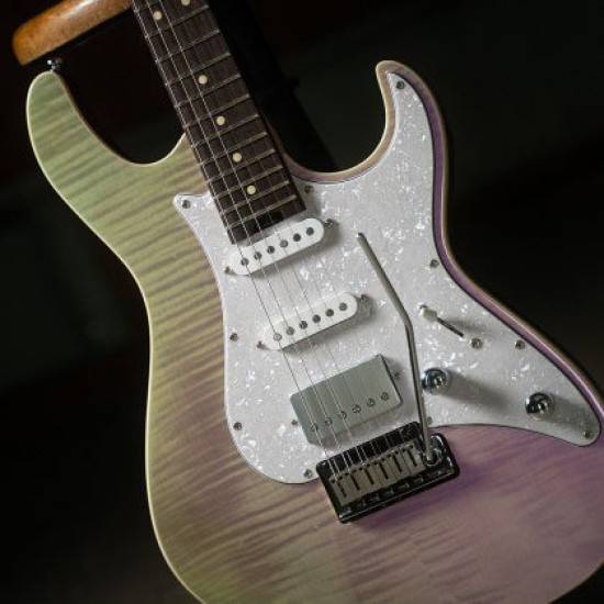 Cort G280 Select Electric Guitar Trans Chameleon Purple 