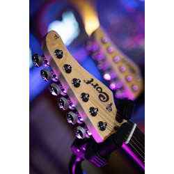 Cort G280 Select Electric Guitar Trans Chameleon Purple 