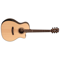 Cort GA-PF CW BEVEL Acoustic Guitar Natural Gloss