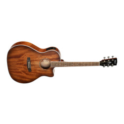 Cort GA-MEDX M Grand Auditorium All Mahogany Guitar OP W/Bag