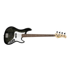 Cort GB24JJ Bass Guitar Transparent Black