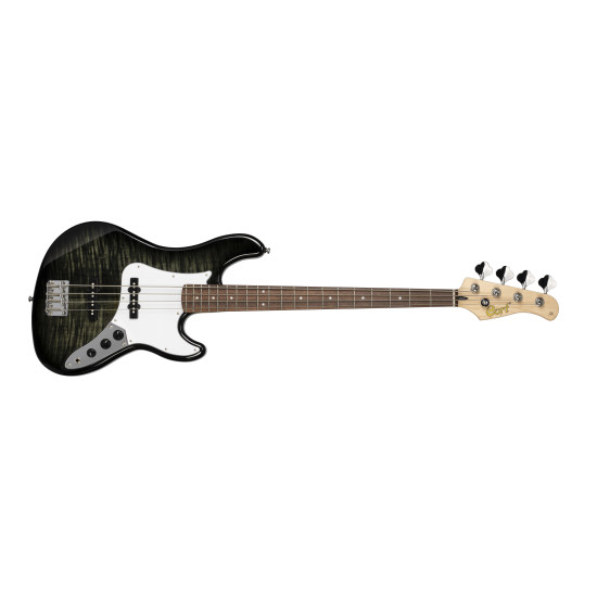 Cort GB24JJ Bass Guitar Transparent Black