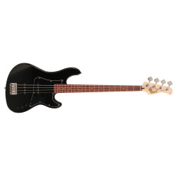 Cort GB34JJ BK 4-String Bass Guitar Gloss Black