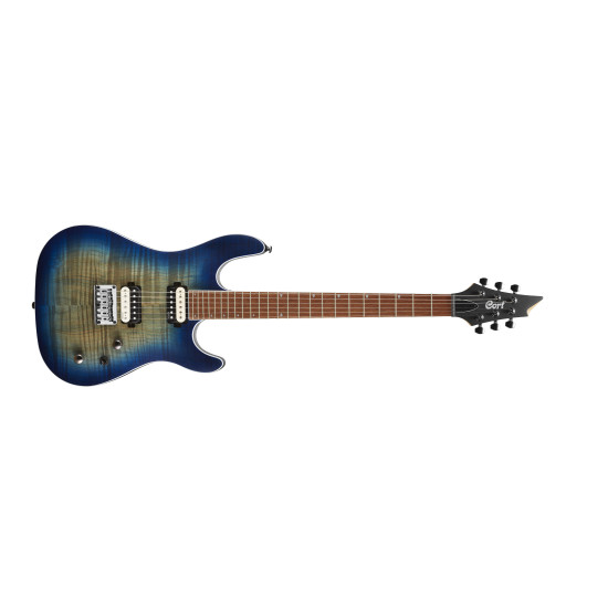 Cort KX300 OPCB Electric Guitar Open Pore Cobolt Burst