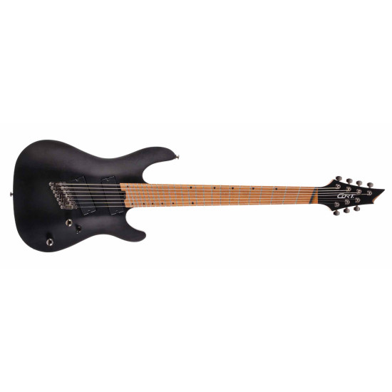 Cort KX307 PRO 7-string Electric Guitar OPBK Black