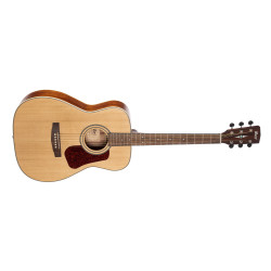 Cort L100C Concert Guitar Satin Natural Spruce W/Bag