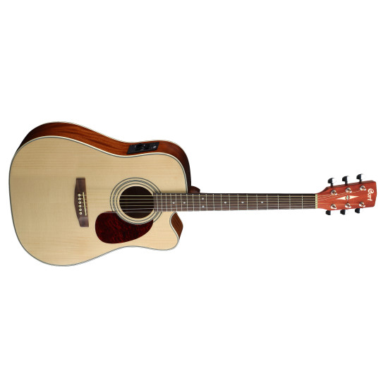 Cort MR500E OP Dreadnought Cutaway Guitar Open Pore