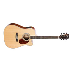 Cort MR710F Dreadnought Cutaway Acoustic Guitar Nat Satin W/GCB67 Bag