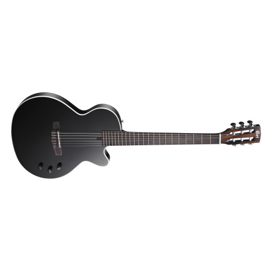 Cort SUNSET NYLECTRIC BK  Chambered Classical Guitar Gloss