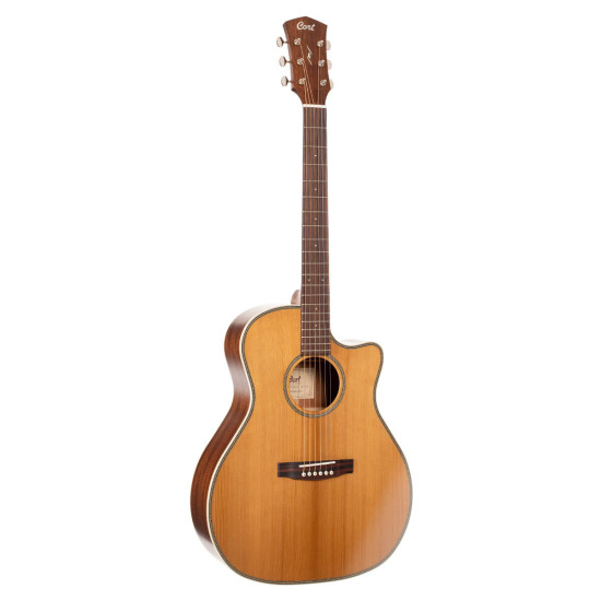 Cort Essence GA4 - Grand Auditorium Acoustic Electric Cutaway Guitar Satin Natural