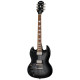 Epiphone SG Tribute, Ebony Burst Left Handed
