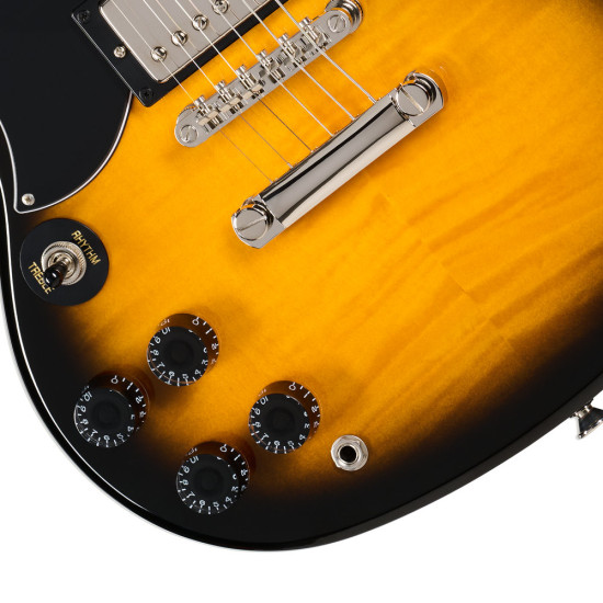 Epiphone SG Tribute, Vintage Sunburst Left Handed