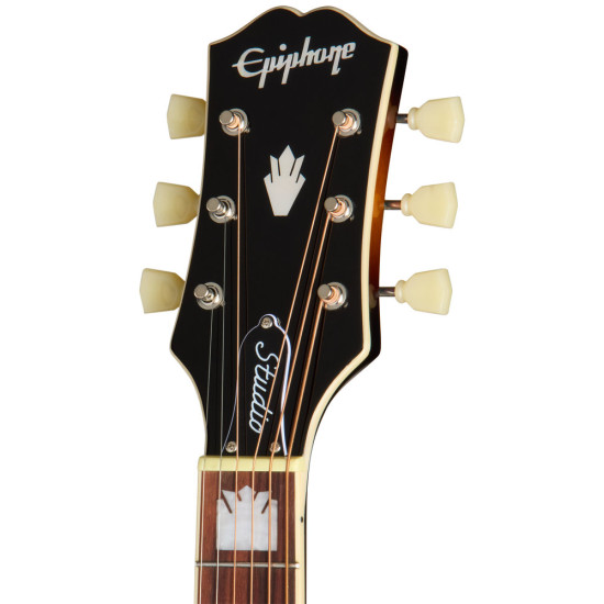 Epiphone J-200 Studio EC Vintage Sunburst Left Handed