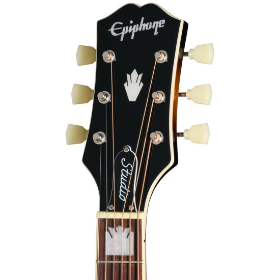 Epiphone J-200 Studio Vintage Sunburst Left Handed