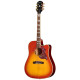 Epiphone Hummingbird Standard EC Cherry Sunburst Acoustic Guitar