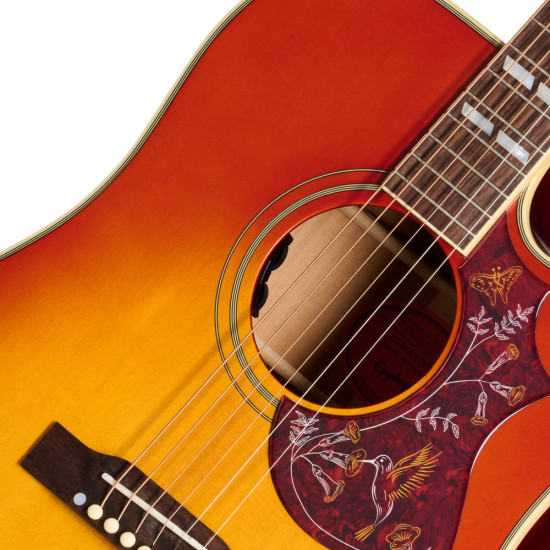 Epiphone Hummingbird Standard EC Cherry Sunburst Acoustic Guitar