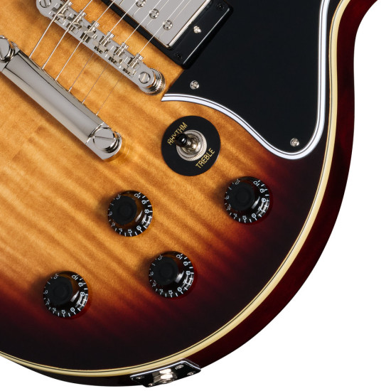 Epiphone Les Paul Special Double Cut Figured Bourbon Burst Electric Guitar