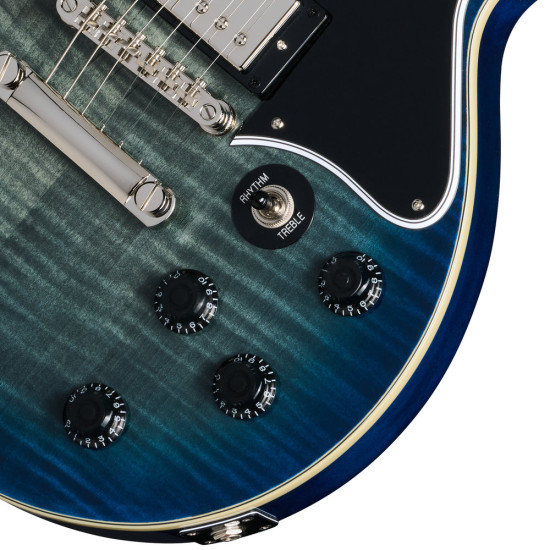Epiphone Les Paul Special Double Cut Figured Ocean Water Electric Guitar