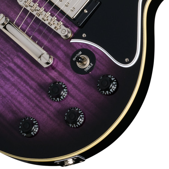 Epiphone Les Paul Special Double Cut Figured Purple Burst Electric Guitar