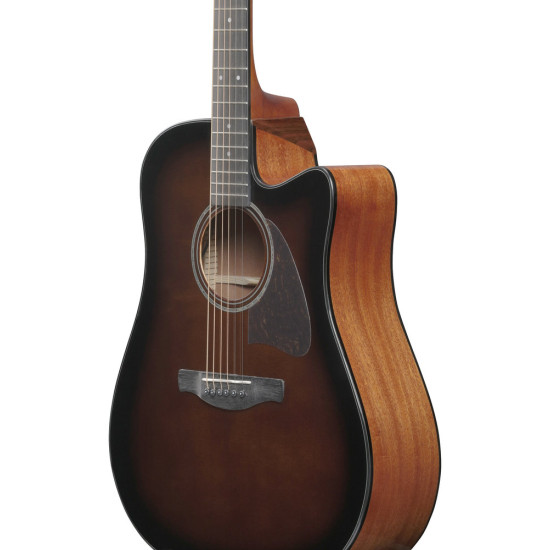 Ibanez AAD51CE Dark Violin Sunburst High Gloss Acoustic Guitar