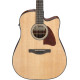 Ibanez AAD51CE Natural High Gloss Acoustic Guitar