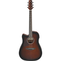 Ibanez AAD51LCE Dark Violin Sunburst High Gloss Acoustic Guitar