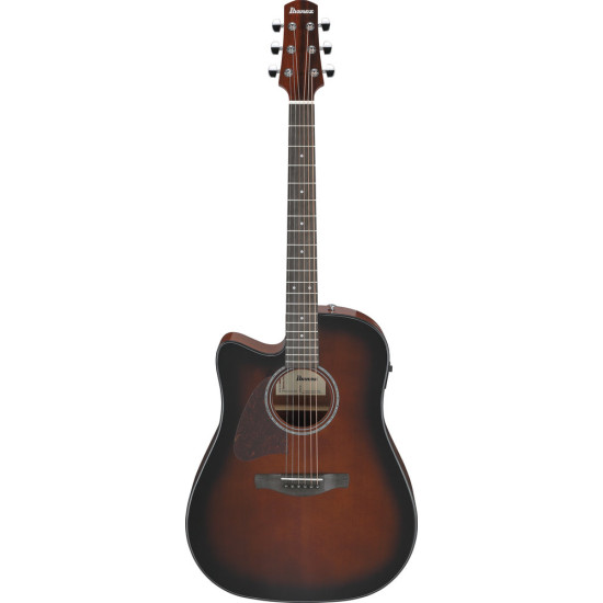 Ibanez AAD51LCE Dark Violin Sunburst High Gloss Acoustic Guitar