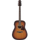 Ibanez AAD54E Open Pore Mahogany Sunburst Acoustic Guitar