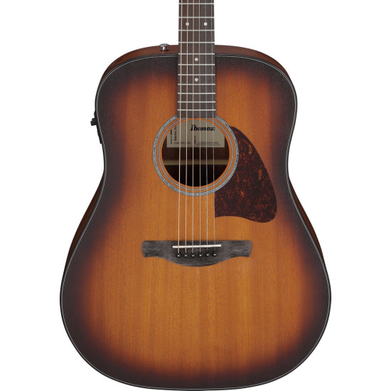 Ibanez AAD54E Open Pore Mahogany Sunburst Acoustic Guitar