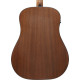 Ibanez AAD54E Open Pore Mahogany Sunburst Acoustic Guitar