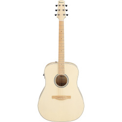 Ibanez AAD77M1E Open Pore Antique White Acoustic Guitar
