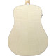 Ibanez AAD77M1E Open Pore Antique White Acoustic Guitar