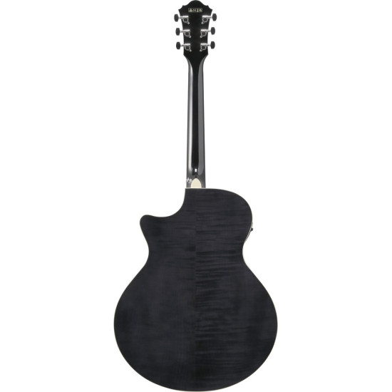 Ibanez AE170 Transparent Black High Gloss Acoustic Guitar