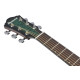 Ibanez AEWC16QA Transparent Emerald Burst High Gloss top, Natural High Gloss back and sides Acoustic Guitar