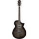 Ibanez AEWC16QA Transparent Black Sunburst High Gloss top, Natural High Gloss back and sides Acoustic Guitar