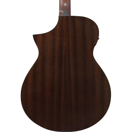 Ibanez AEWC16QA Transparent Black Sunburst High Gloss top, Natural High Gloss back and sides Acoustic Guitar