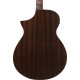 Ibanez AEWC16QA Transparent Black Sunburst High Gloss top, Natural High Gloss back and sides Acoustic Guitar