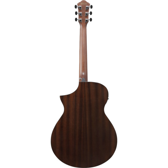 Ibanez AEWC16QA Transparent Blue Sunburst High Gloss top, Natural High Gloss back and sides Acoustic Guitar
