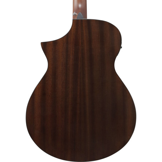 Ibanez AEWC16QA Transparent Blue Sunburst High Gloss top, Natural High Gloss back and sides Acoustic Guitar