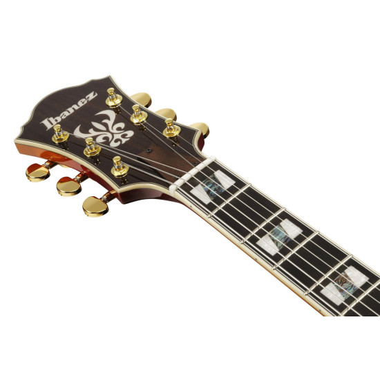 Ibanez AF115 Aged Whiskey Burst Electric Guitar