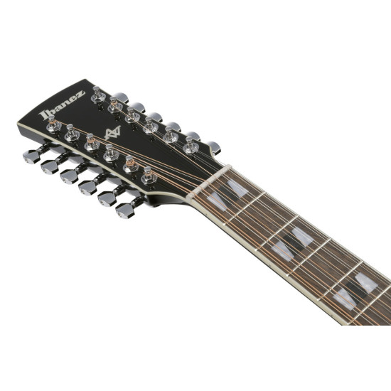 Ibanez AJ7012M1E Black High Gloss Acoustic Guitar