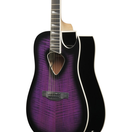 Ibanez ALT50FA Transparent Violet Sunburst High Gloss Acoustic Guitar