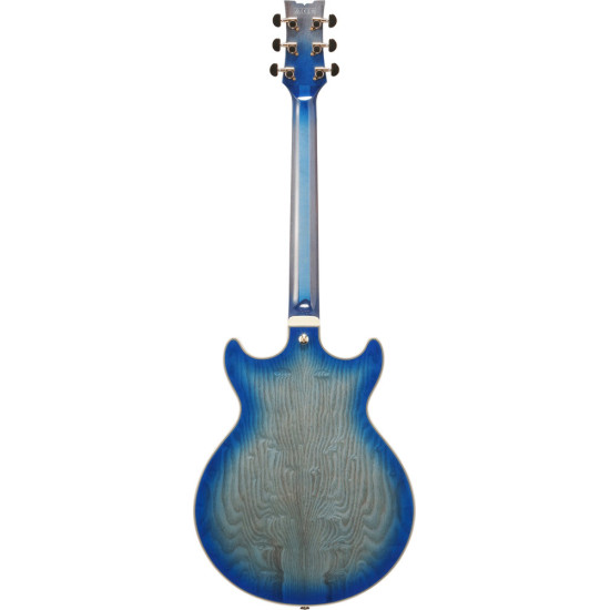 Ibanez AM93QA Jet Blue Burst Electric Guitar