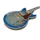 Ibanez AM93QA Jet Blue Burst Electric Guitar
