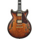 Ibanez AM93QA Vintage Violin High Gloss Electric Guitar