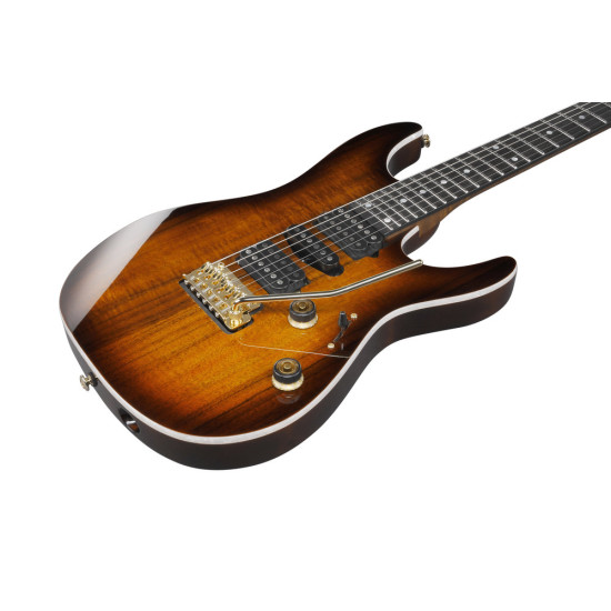 Ibanez AZ47P2K Dragon Eye Burst Premium Electric Guitar with Gig Bag